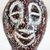 Keramikskulptur - Handgefertigte Kopfskulptur aus Keramik aus Ghana