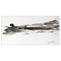Seascapes Ink Paintings