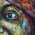 'Ghanaian Northerner' - Signed Expressionist Painting of a Ghanaian Northerner (image 2b) thumbail
