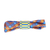 Cotton and recycled plastic napkin rings, 'Kente Hospitality' (set of 4) - Four Kente-Themed Cotton and Recycled Plastic Napkin Rings (image 2c) thumbail
