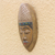 African wood mask, 'Pope Boniface V' - African Wood Mask Depicting Pope Boniface V from Ghana (image 2b) thumbail