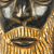Máscara de madera africana - Máscara de madera africana de sacerdote romano de Ghana