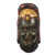 African wood mask, 'Priest of Rome' - African Wood Mask of a Roman Priest from Ghana