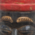 African wood mask, 'Igwe Crown' - African Wood Mask of a King with a Red Crown from Ghana (image 2d) thumbail