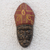 African wood mask, 'Bishop' - African Wood Mask of a Bishop from Ghana (image 2) thumbail