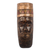 Máscara de madera africana, 'Rey Nabucodonosor' - Máscara de madera africana de Nabucodonosor de Ghana