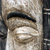 African wood mask, 'Asantewaa Duality' - African Wood Mask of Yaa Asantewaa from Ghana (image 2c) thumbail