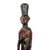 Wood walking stick, 'King's Stride' - Hand Carved African Wood Walking Stick (image 2c) thumbail