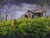 'There Was a Cottage' - Expressionist Painting of a Cottage from Ghana thumbail