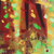 'Red, Gold, Green' - Colorful Signed Expressionist Painting from Ghana (image 2c) thumbail