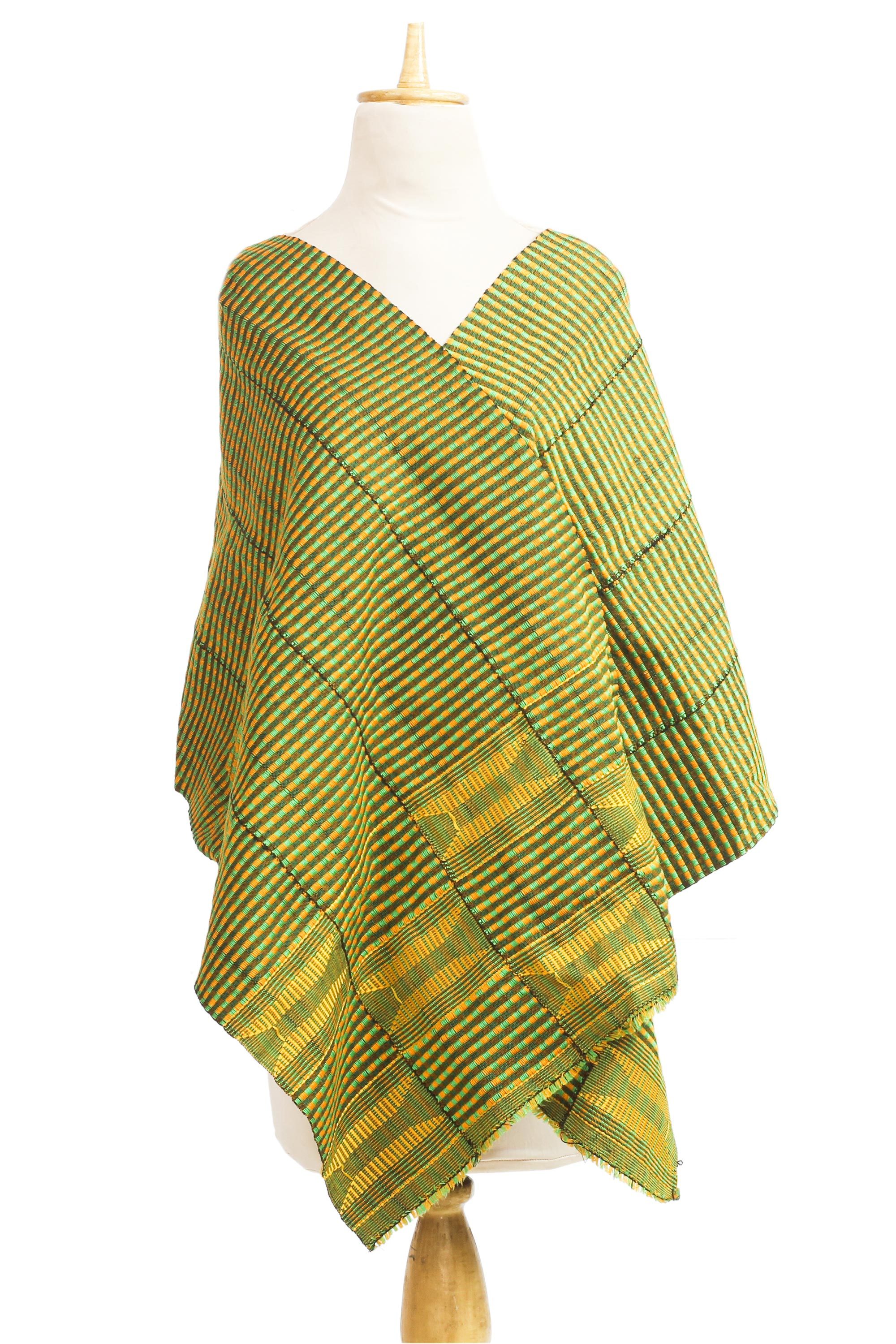 kente cloth shawl