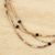 Halsketten mit Perlen aus Keramik und recyceltem Glas, „Awareso Beauty“ (3er-Set) - Halsketten mit Perlen aus Keramik und recyceltem Glas (3er-Set)