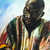 'Pop Culture (Drummer)' - Signed Expressionist Painting of a Drummer from Nigeria (image 2b) thumbail