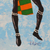 'Kpanlogo Dance I' - Painting of a Dancing Woman in a Colorful Cotton Dress (image 2c) thumbail