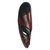 African wood mask, 'Ahoufe Stripes' - African Wood Mask with Red Stripes from Ghana (image 2d) thumbail