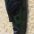 African wood mask, 'Odo Dots' - Spotted African Wood Mask in Green from Ghana (image 2c) thumbail