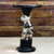 Wood accent table, 'Bush Cat' - Cat-Themed Sese Wood Accent Table from Ghana (image 2b) thumbail