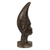 Escultura de madera - Escultura de busto africano de madera de Sese de Ghana