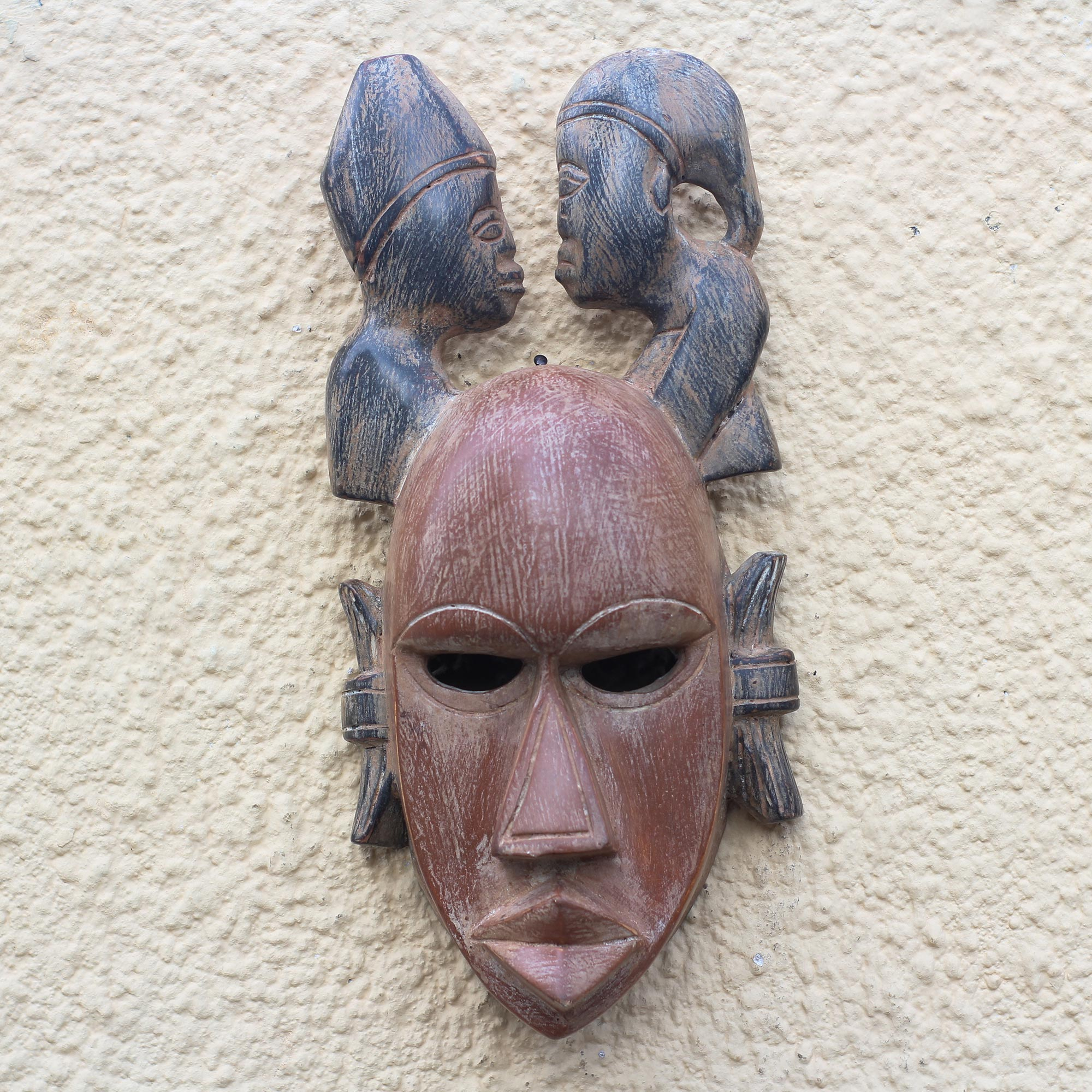 african tribe mask cut out