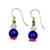 Agate and cat's eye beaded dangle earrings, 'Eco Grace' - Eco-Friendly Agate and Cat's Eye Beaded Dangle Earrings