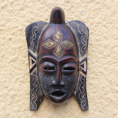African wood mask, Puno Festivity