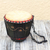 Wood drum, 'Royal Stars' - Star Pattern Tweneboa Wood Drum from Ghana thumbail