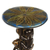 Wood accent table, 'Family Tree' - Tree-Themed Rustic Wood Accent Table from Ghana