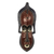 African wood mask, 'Tall Bird Head' - Bird-Themed African Wood Mask in Brown from Ghana thumbail