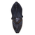 African wood mask, 'Se Men Su Nti' - Bird-Themed African Wood Mask in Black from Ghana