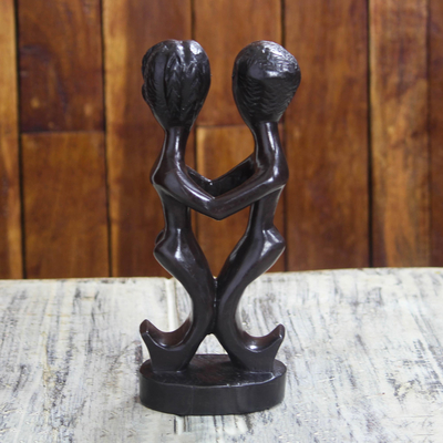 Wood sculpture, Biako Ye