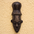 African wood mask, 'Shango' - God of War-Themed African Wood Mask from Ghana (image 2) thumbail
