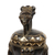 Wood decorative jar, 'Baule Container' - Baule-Themed Wood Decorative Jar from Ghana (image 2b) thumbail