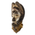 Wood mask, 'Dan Beard' - Hand Carved Dan Style African Wood Mask