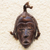 African wood mask, 'Dan Traveler' - Dan-Inspired Rustic African Wood Mask from Ghana (image 2) thumbail
