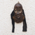 African wood masks, 'Dan Couple' (pair) - Dan-Style African Wood Masks from Ghana (Pair) (image 2) thumbail