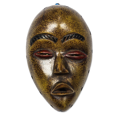 African wood mask, Dan Face