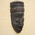African wood mask, 'Yoruba Face' - Rustic Yoruba-Style African Wood Mask from Ghana