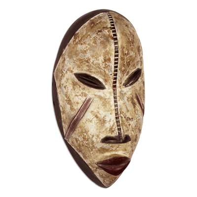 Máscara de madera - Máscara de pared de madera africana original