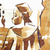 'Favorite Hat' - Brown Expressionist Painting of a Hat Seller from Ghana (image 2b) thumbail