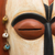 African wood mask, 'Duma' - Hand-Carved African Wood Duman Mask from Ghana (image 2d) thumbail