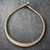 Braided leather necklace, 'Mpusia in Ecru' - Braided Leather Necklace in Ecru from Ghana (image 2) thumbail