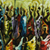 'Royal Rule' (2019) - Expressionist Painting of People at a Durbar Festival (2019) (image 2b) thumbail