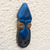 African wood mask, 'Odapagyan ' - Hand Carved Ofram Wood Mask (image 2b) thumbail