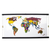 'World Map I' (2020) - Mehrfarbige Original-Kartencollage aus Ghana