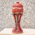 Decorative wood jar, 'Great Destiny' - African Decorative Wood Jar Home Accent thumbail