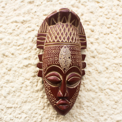 African wood mask, Bold Beauty