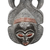 African wood mask, 'Precious Queen' - Hand Carved Distressed Wood African Mask (image 2e) thumbail