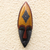 African wood and aluminum mask, 'Ewe Beauty' - Aluminum Accented African Wood Mask (image 2) thumbail