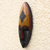 African wood and aluminum mask, 'Ewe Beauty' - Aluminum Accented African Wood Mask (image 2c) thumbail