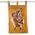 Wandbehang aus Baumwollbatik - Batik-Wandbehang aus westafrikanischer Baumwolle